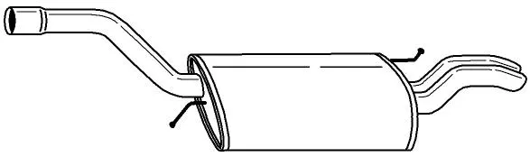 Rear Muffler (61630)