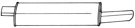 Rear Muffler (40629)
