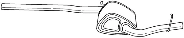 Centre Muffler (10445)