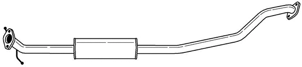 Centre Muffler (41453)