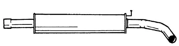 Centre Muffler (22424)