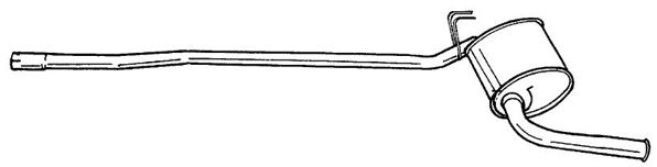 Rear Muffler (22603)