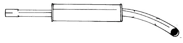 Centre Muffler (60400)