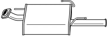 Rear Muffler (38619)