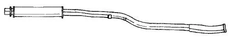 Centre Muffler (20431)