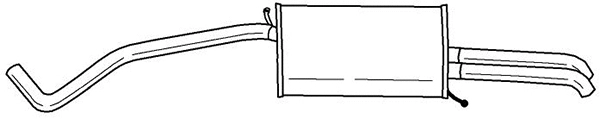 Rear Muffler (42626)