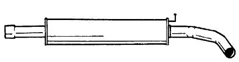 Centre Muffler (22406)
