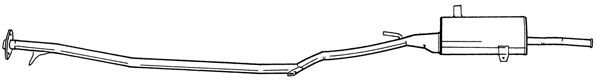 Rear Muffler (24601)