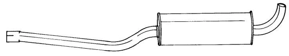 Centre Muffler (53424)