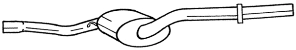 Centre Muffler (60430)