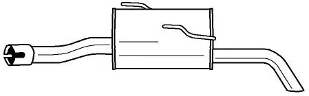 Rear Muffler (46628)