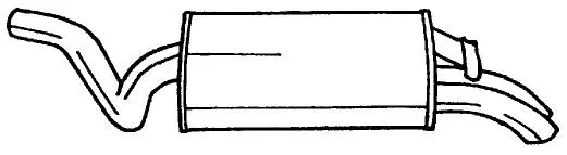 Rear Muffler (35615)