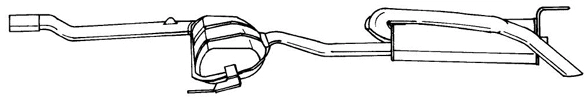 Rear Muffler (12676)