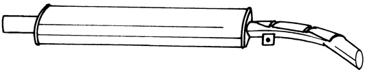 Centre Muffler (16436)