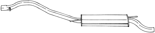 Rear Muffler (60668)
