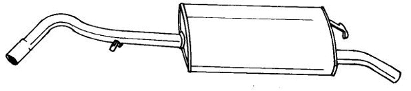 Rear Muffler (25692)