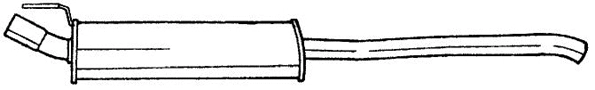 Rear Muffler (60675)