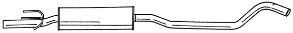 Centre Muffler (40454)