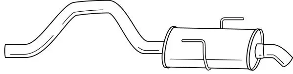 Rear Muffler (49608)