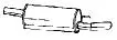 Rear Muffler (14605)