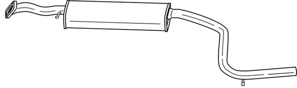 Centre Muffler (26411)