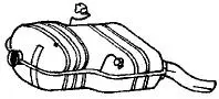 Rear Muffler (45635)