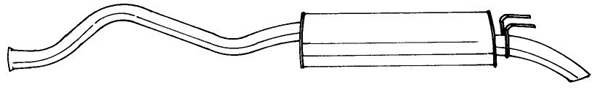 Rear Muffler (50680)
