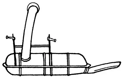 Rear Muffler (12907)