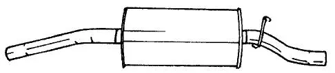 Rear Muffler (25621)
