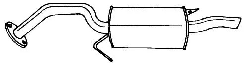 Rear Muffler (44614)