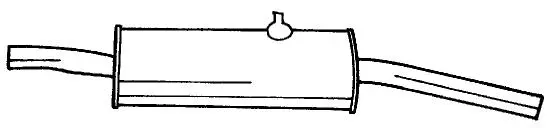 Rear Muffler (60641)