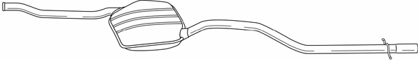 Centre Muffler (53419)