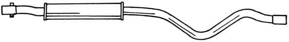 Centre Muffler (60427)
