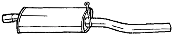 Rear Muffler (25602)