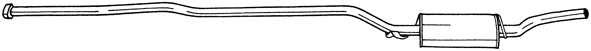 Centre Muffler (25404)
