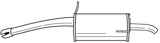Rear Muffler (38659)