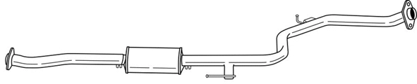 Centre Muffler (34415)