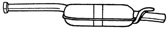 Centre Muffler (35400)