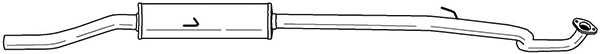 Centre Muffler (44481)