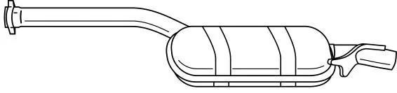 Centre Muffler (35425)