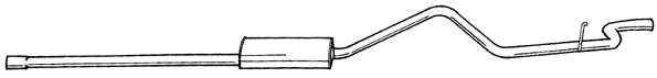 Rear Muffler (25688)