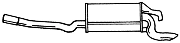 Rear Muffler (35602)