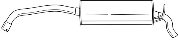 Rear Muffler (50664)