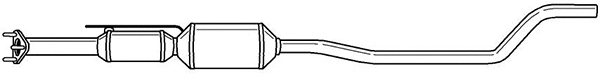 Soot/Particulate Filter, exhaust system (41450)