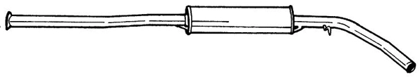 Centre Muffler (65407)