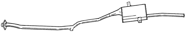 Rear Muffler (24600)