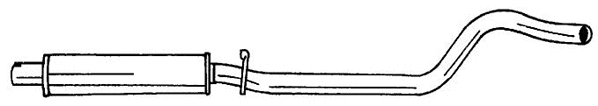 Centre Muffler (40416)
