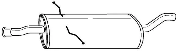 Centre Muffler (35439)