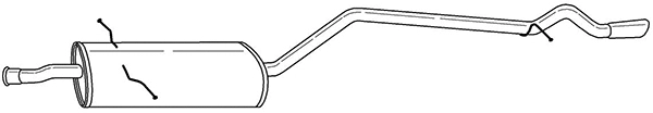 Rear Muffler (35649)