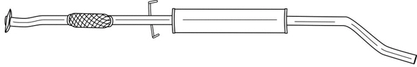 Centre Muffler (13400)